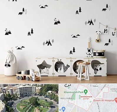 فروش استیکر دیواری در جهانشهر کرج 