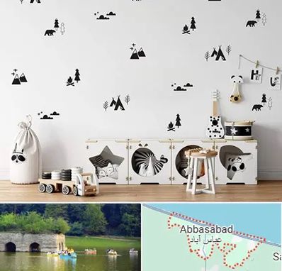 فروش استیکر دیواری در عباس آباد