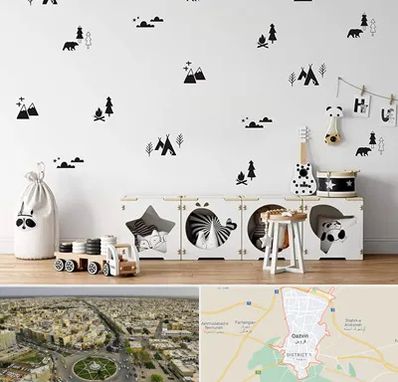 فروش استیکر دیواری در قزوین