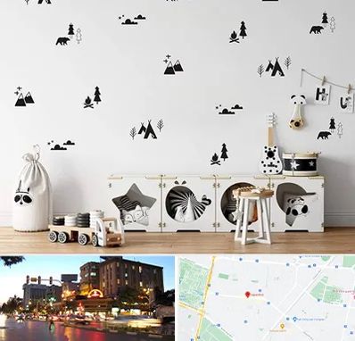 فروش استیکر دیواری در بلوار سجاد مشهد 