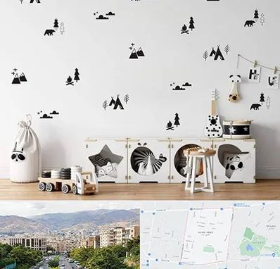 فروش استیکر دیواری در خانی آباد 