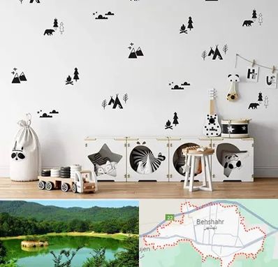 فروش استیکر دیواری در بهشهر