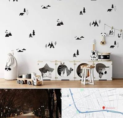 فروش استیکر دیواری در ابوریحان تبریز