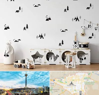 فروش استیکر دیواری در تهران