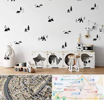 فروش استیکر دیواری در شهرک غرب مشهد 