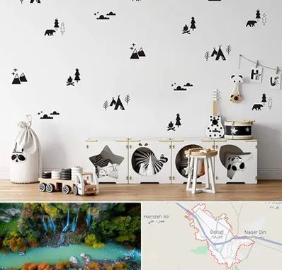 فروش استیکر دیواری در دورود