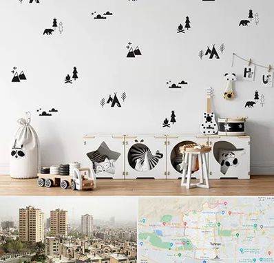 فروش استیکر دیواری در منطقه 5 تهران 