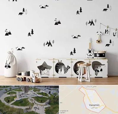 فروش استیکر دیواری در ورامین