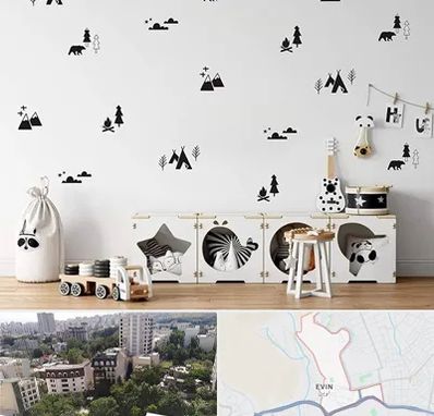 فروش استیکر دیواری در اوین