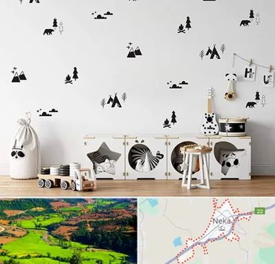 فروش استیکر دیواری در نکا