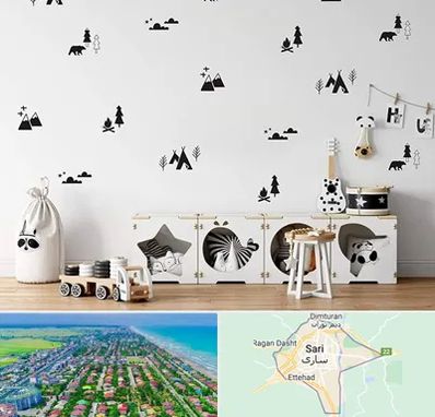 فروش استیکر دیواری در ساری