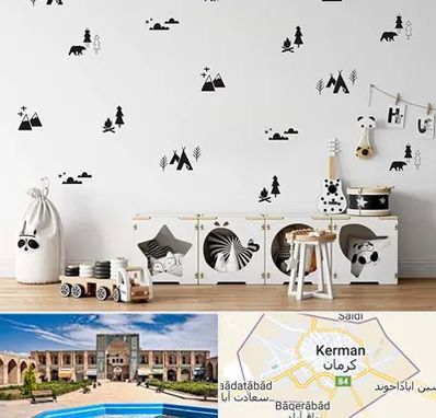 فروش استیکر دیواری در کرمان