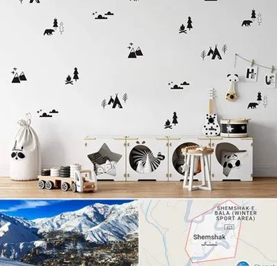 فروش استیکر دیواری در شمشک