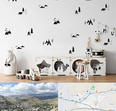 فروش استیکر دیواری در رودهن