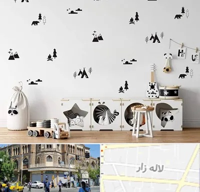 فروش استیکر دیواری در لاله زار