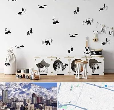 فروش استیکر دیواری در ازگل