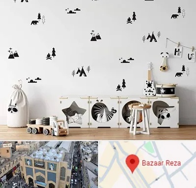 فروش استیکر دیواری در بازار رضا مشهد