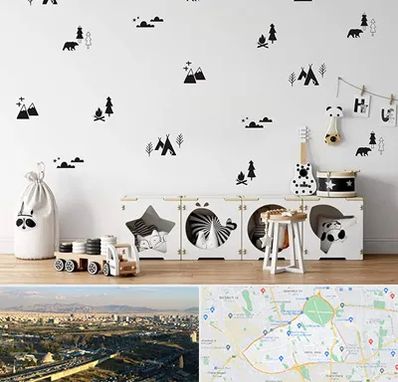 فروش استیکر دیواری در منطقه 19 تهران 