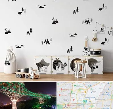 فروش استیکر دیواری در منطقه 3 تهران 