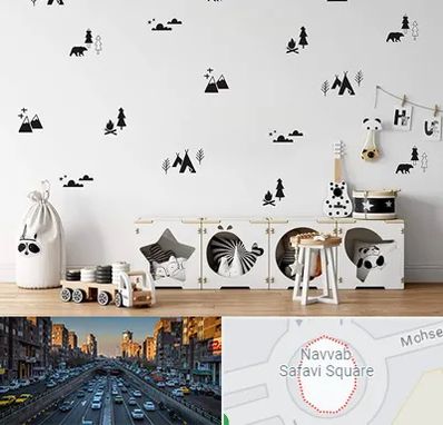فروش استیکر دیواری در نواب 