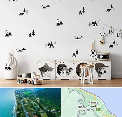 فروش استیکر دیواری در رامسر