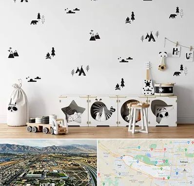 فروش استیکر دیواری در منطقه 21 تهران 