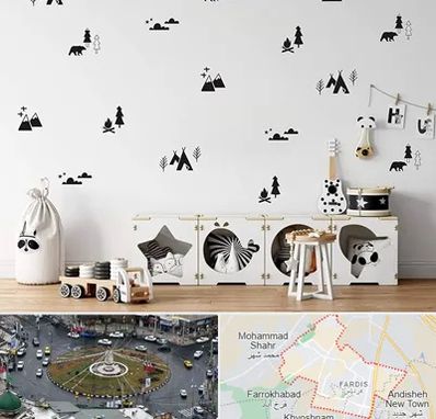 فروش استیکر دیواری در فردیس کرج 