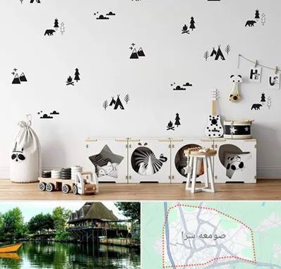 فروش استیکر دیواری در صومعه سرا