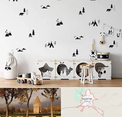 فروش استیکر دیواری در تویسرکان