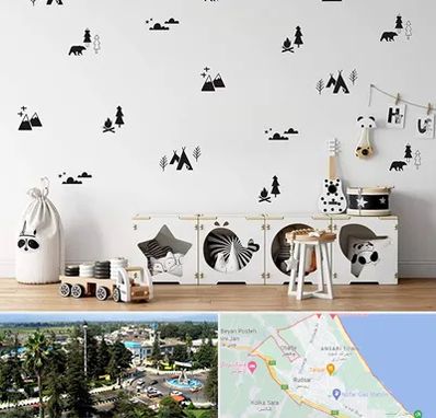 فروش استیکر دیواری در رودسر