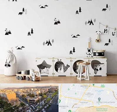 فروش استیکر دیواری در تهرانپارس 