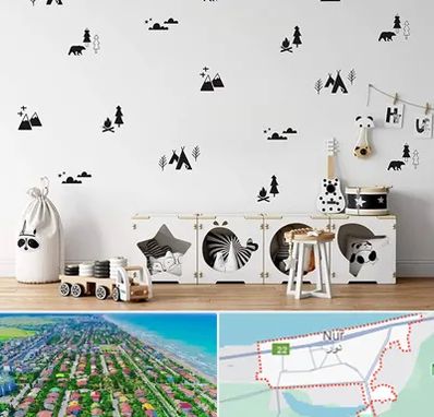 فروش استیکر دیواری در نور