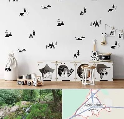 فروش استیکر دیواری در آزادشهر