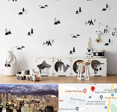 فروش استیکر دیواری در جردن 