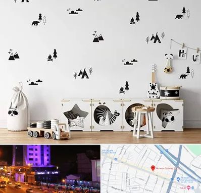 فروش استیکر دیواری در آبرسان تبریز