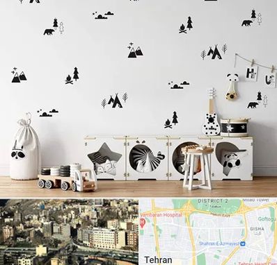 فروش استیکر دیواری در مرزداران 
