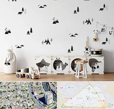 فروش استیکر دیواری در قاسم آباد مشهد 