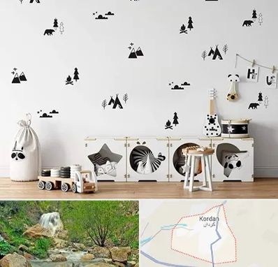 فروش استیکر دیواری در کردان