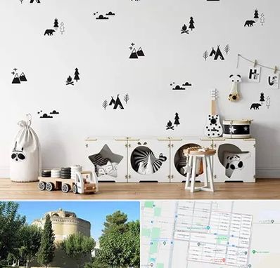 فروش استیکر دیواری در مرداویج اصفهان 