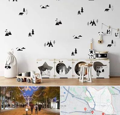 فروش استیکر دیواری در ولیعصر ارومیه