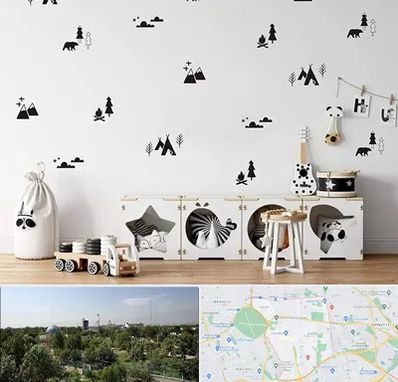 فروش استیکر دیواری در منطقه 16 تهران 