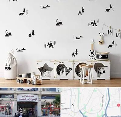 فروش استیکر دیواری در ایران زمین