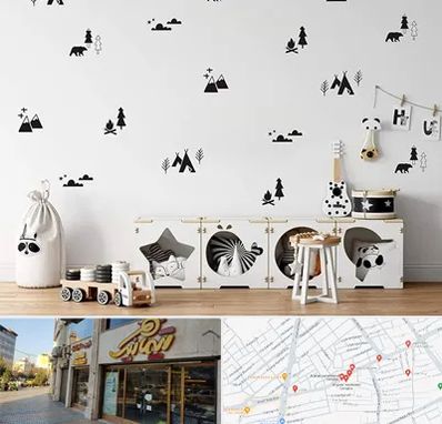 فروش استیکر دیواری در عطاران قم