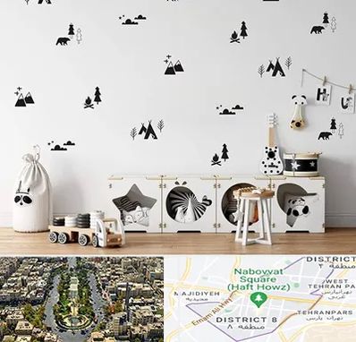 فروش استیکر دیواری در نارمک 