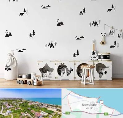 فروش استیکر دیواری در نوشهر