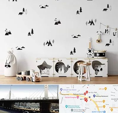 فروش استیکر دیواری در پارک وی 