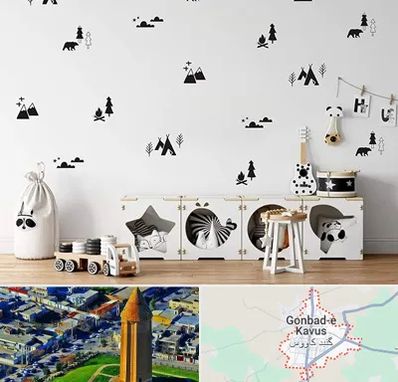 فروش استیکر دیواری در گنبد کاووس