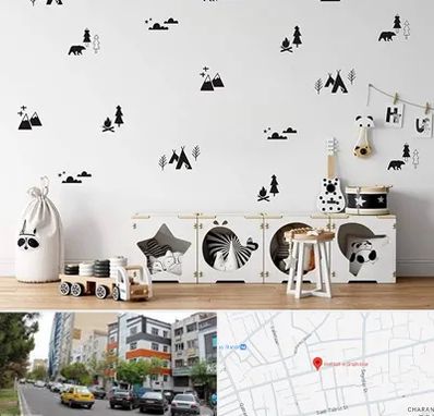 فروش استیکر دیواری در هفده شهریور تبریز