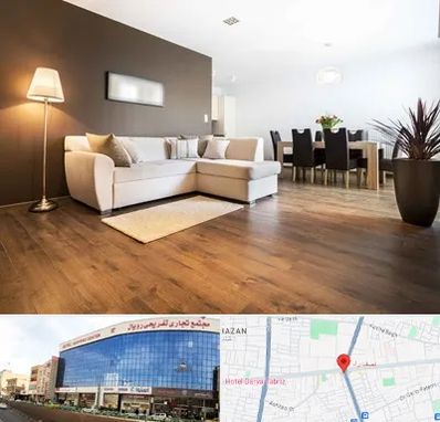 فروشگاه پارکت در نصف راه تبریز