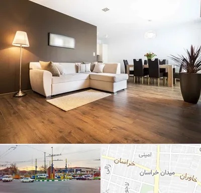 فروشگاه پارکت در میدان خراسان